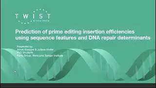 Prediction of prime editing insertion efficiencies using sequence features & DNA repair determinants