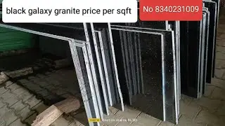 black galaxy granite price per sqft, factory price list black galaxy granite