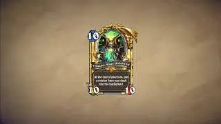 Hearthstone Sounds - All the big drops [Y'Shaarj, Rage Unbound]