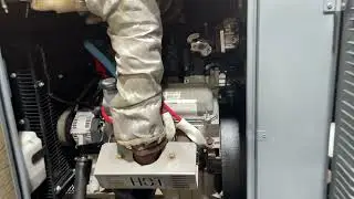 35KW Generac Standby Generator, 213 hrs, 120/208v 3 Phase, w/load bank