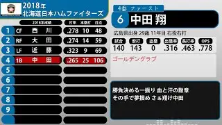 2018年 北海道日本ハムファイターズ 1-9+α