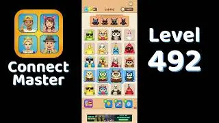 Connect Master Level 492 Walkthrough 🧩 | Match Puzzle | Puzzle Solutions & Tips | Go Answer