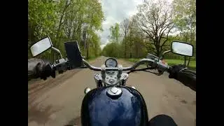 Первый Выезд на Первом в Жизни Мотоцикле! HONDA VT600 Shadow Первый Мотоцикл!