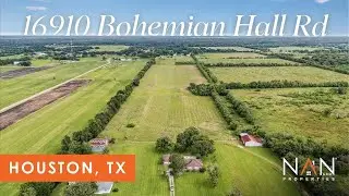 Rare 25-Acre Texas Estate for Sale with Private Runway | Crosby, TX