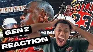 Gen Z reacts to michael jordan mixtape