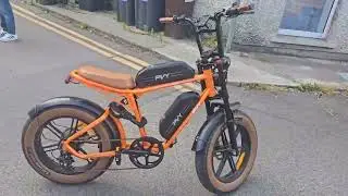 PVY X20 Electric Bike &ndash; 250W (Unlockable 1000W)