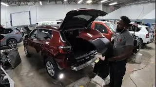 2021 Jeep Compass how to take the back bumper off
