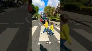 &ldquo;Crossing Abbey Road with Kids &ndash; Singing &lsquo;Hey Jude&rsquo;!&rdquo;