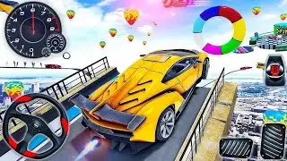 Mega Ramp Ultimate Stunts 2025 🚗🔥 | Extreme GT Car Jump & Impossible Track Gameplay