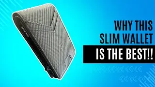 Review of this Slim Wallet with a Pop Up Card Holder