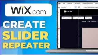 Как создать слайдер-повторитель в Wix Studio