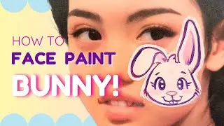 Bunny Face Paint Tutorial