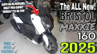 The ALL New Bristol Maxxie 160 2025 | Bristol Motorcycles Review 2025