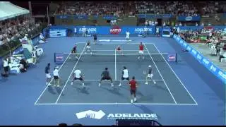 Team Cash vs Team Noah Highlights - World Tennis Challenge 2014