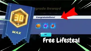 Reached level 30 and got free lifesteal rune in bedwar ! | Blockman Go