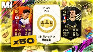 WOW!! 50x 80+ PLAYER PICK PACKS | FIFA 21 Ultimate Team