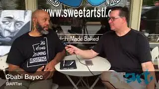 Cbabi Bayoc shares the meaning behind his paintings