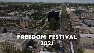 Provo Freedom Festival Drone Footage (4K)