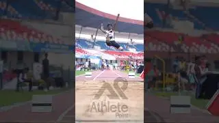40th National Junior Athletics Championships 2025Kalinga Stadium #longjump #athletepoint #sports