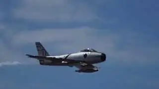 Rare RAAF Sabre CA-27 (F-86) Jet Fighter - Centenary of Military Aviation Airshow Point Cook 2014