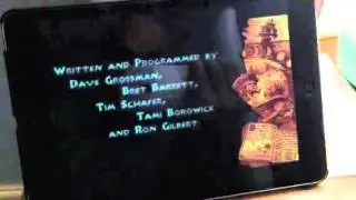 Monkey Island 2 - Accurate MT-32 emulation using SCUMMVM 1.8.0 on iOS (iPad Mini 2)