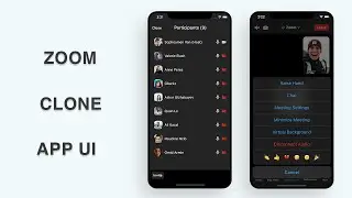 Flutter UI - Zoom Clone - Participants Screen - Part II - Speed Code