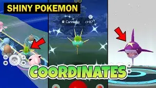 Pok&eacute;mon Go Unlimited Shiny Pokemmon Nest Coordinates | Pokemon Go Best Shiny Pokemon Tracker