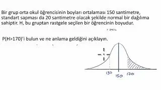 Yoğunluk Eğrilerinden Olasılık (Matematik)(İstatistik ve Olasılık)