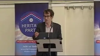 Christian Hacking, CBR UK - Pro-Life - Heritage Party Conference 2022