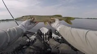 Pike Fishing on Seymour Lake, Ontario