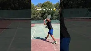 Banana Slice 🍌 Do you use this shot in tennis?