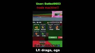 TRADING LIVE IN SAB!!! (TRADE MACHINE)