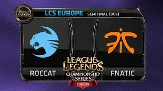 ROCCAT vs FNATIC - LCS EU 2014 Playoffs.G1. ESL.TV Polska