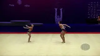 Kazakhstan (KAZ) - 2021 Acrobatic Worlds, Geneva (SUI) Combined  Women's Pair