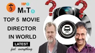 Top 5 movie director in world 2020 latest  #Top5  #mrt5 #christopher #hirani #hayao #asghar #sergio