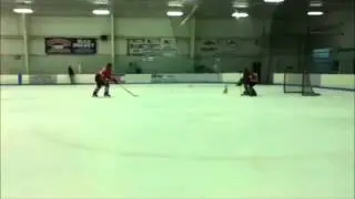 All Hands Working Charity Ice Hockey Game practice