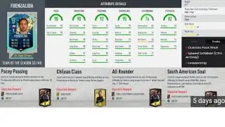 More Than Just A Super Sub or SBC Fodder | Fifa 20 TOTSSF Jose Pedro Fuenzalida Player Review!
