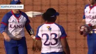 Kansas Falls to Oklahoma State 10-4 // Kansas Softball // 5.6.16