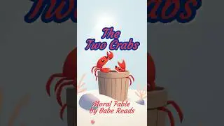 Moral Fable - The Two Crabs by Babe Reads  #fable #wisdom
