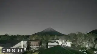 流星の富士山ライブカメラで星空観察！Meteor starry night Mount fuji live camera!