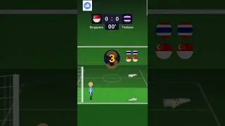 Beat The Keeper ⚽ Thailand vs Singapore | AFC Asian Cup 2025 | Marble Prediction Match
