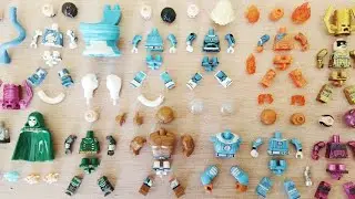 Lego Marvel fantastic four minifigure | human torch, galactus, thing, dr doom | unofficial lego