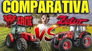 Comparativa explosiva: Zetor 170 vs Same 120, ¿cuál es el rey del campo?​