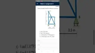 Nptel Structural analysis-1,week-2, assignment-2 solution #nptelquizsolution #nptelanswer #nptel2023