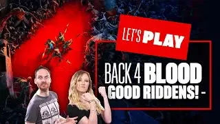 Let's Play Back 4 Blood PS5 Co-op Gameplay - GOOD RIDDENS! Back 4 Blood PS5 Gameplay