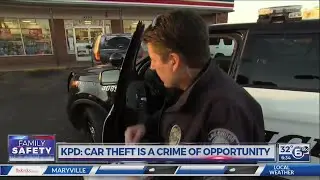 KPD: Car theft is a crime of opportunity