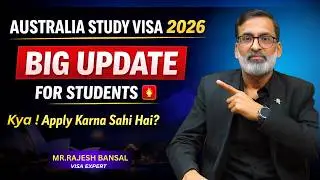 Australia Study Visa 2026 | Big Update for Students | Apply Karna Sahi Hai?
