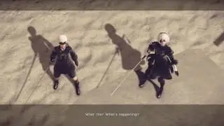 NieR Automata Boss Battle - Adam