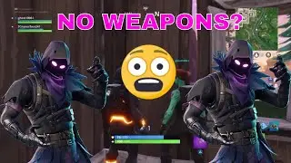 NO WEAPON CHALLENGE IN FORTNITE BATTLE ROYALE!