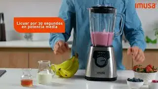 Logra un exquisito helado cremoso con la licuadora ULTRAFORCE IMUSA. &iexcl;Ant&oacute;jate y prep&aacute;ralo!